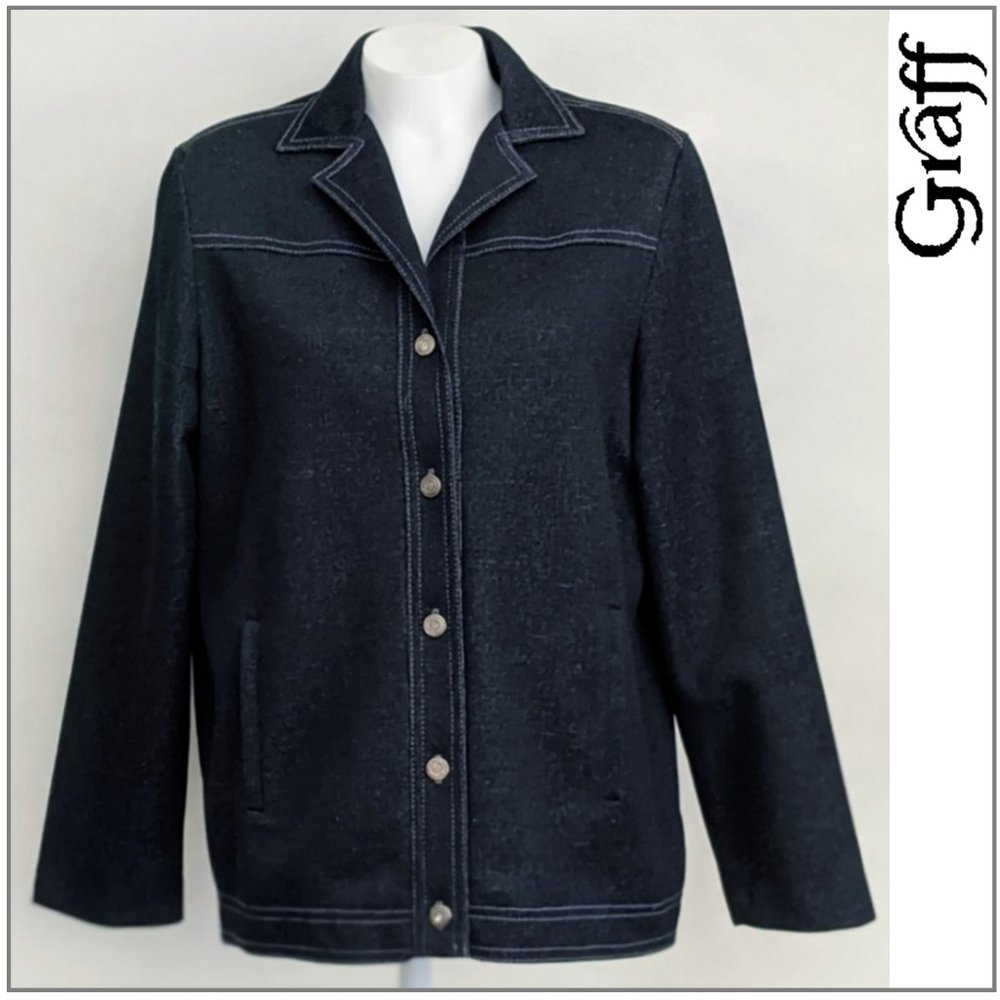 Graff Vintage Women's Midnight Blue Light Jacket